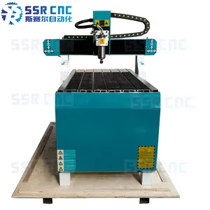 CNC Router small with 600mm*900mm Small 3D Wood Engraving Machine SSR-6090