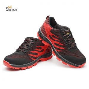<span class=keywords><strong>Scarpe</strong></span> Antinfortunistiche da <span class=keywords><strong>Uomo</strong></span> alla Moda con Punta in Acciaio e Superficie Traspirante in Tessuto Fly Weave - Product Image 1
