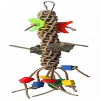 Кукурузная игрушка JUYOU в форме кукурузы, игрушки для попугаев, игрушки для домашних животных, Жевательная шнуровка, игрушки для шлифовки зубов