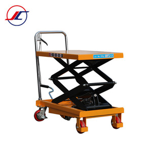 Jichuan <strong>Manual</strong> Hydraulic <strong>Boom</strong> <strong>Lift</strong> Table 350kg Loading Capacity High Quality Steel 905x500x50mm - Product Image 6