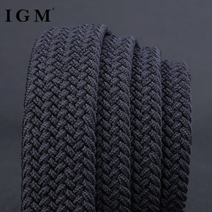 Мужской эластичный ремень с серебряной пряжкой - Product Image 2