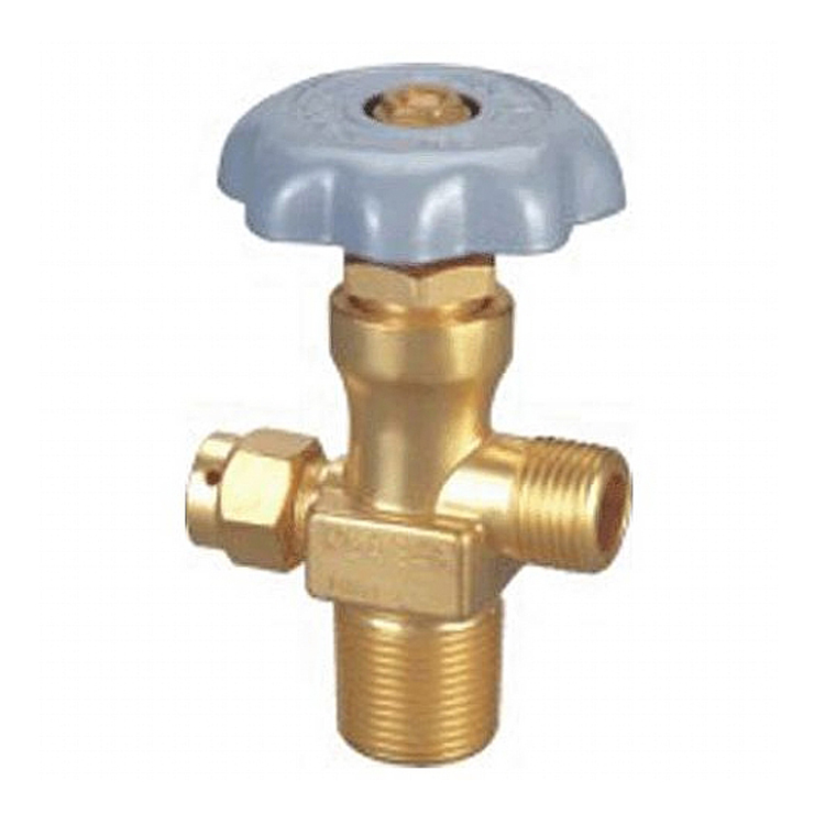 Латунный кислородный газовый клапан CGA540