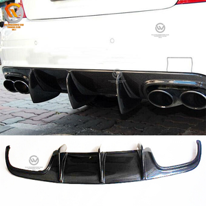 2008-2011 C Class W204 C300 C350 DTM Máy Khuếch Tán Cản Sau Bằng Sợi Carbon Lớn - Product Image 3