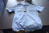 Uniformes de pilote de ligne, chemise blanche pour hommes et femmes