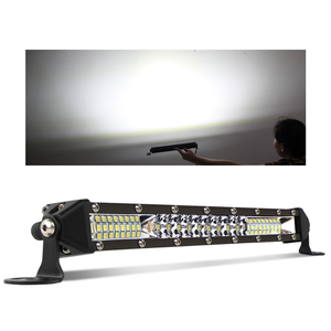 Aluminium LED-Fahren 10 20 30 Zoll 26w 52w 78w 4x4 Offroad Auto Offroad Einreihige LED-Licht leiste LKW - Product Image 1