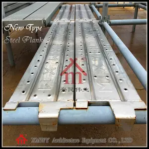 Prevent Rusting Galvanized Construction Steel Scaffolding Stairs / Climbing Ladders