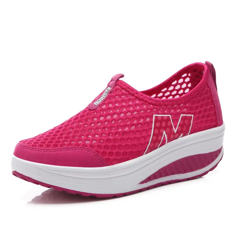 Moda Bayan Rahat Nefes Renkli Sağlıklı Yürüyüş Su Koşu Ayakkabısı Kadın spor ayakkabılar