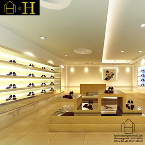 <span class=keywords><strong>Ideas</strong></span> de Decoración para Exhibición en Tiendas Minoristas, Diseño <span class=keywords><strong>Interior</strong></span> Moderno para Tiendas de Zapatos Femeninos - Product Image 5