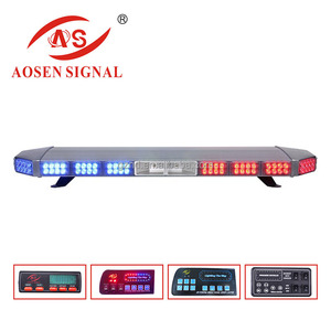 Fournitures de <span class=keywords><strong>police</strong></span> Rouge Bleu Led Barre Lumineuse De <span class=keywords><strong>Police</strong></span> D'urgence Clignotant Sirène Haut-Parleur <span class=keywords><strong>Police</strong></span> Lumière Bar - Product Image 1