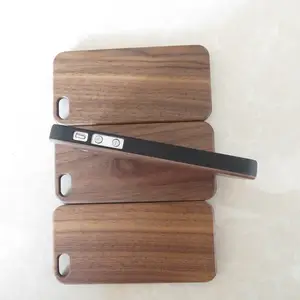 Pengiriman Cepat Grosir Kayu Bambu Case untuk iPhone 5/5 S/SE