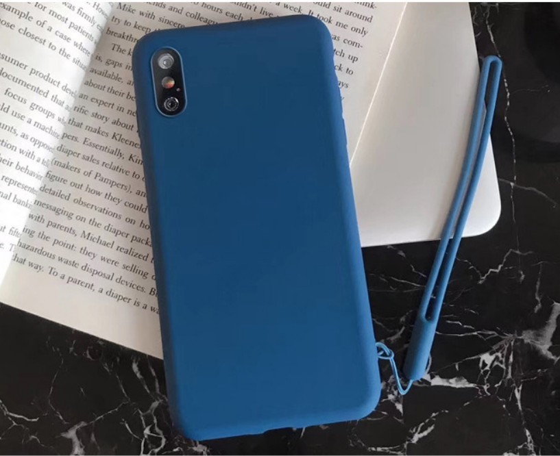 Silicone Mobile Phone Lanyard with Card Pocket Smartphones Neck Phone Holder Image 2
