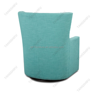Tappezzeria in tessuto mobili cielo blu <span class=keywords><strong>schienale</strong></span> <span class=keywords><strong>alto</strong></span> mini divano letto singolo - Product Image 5