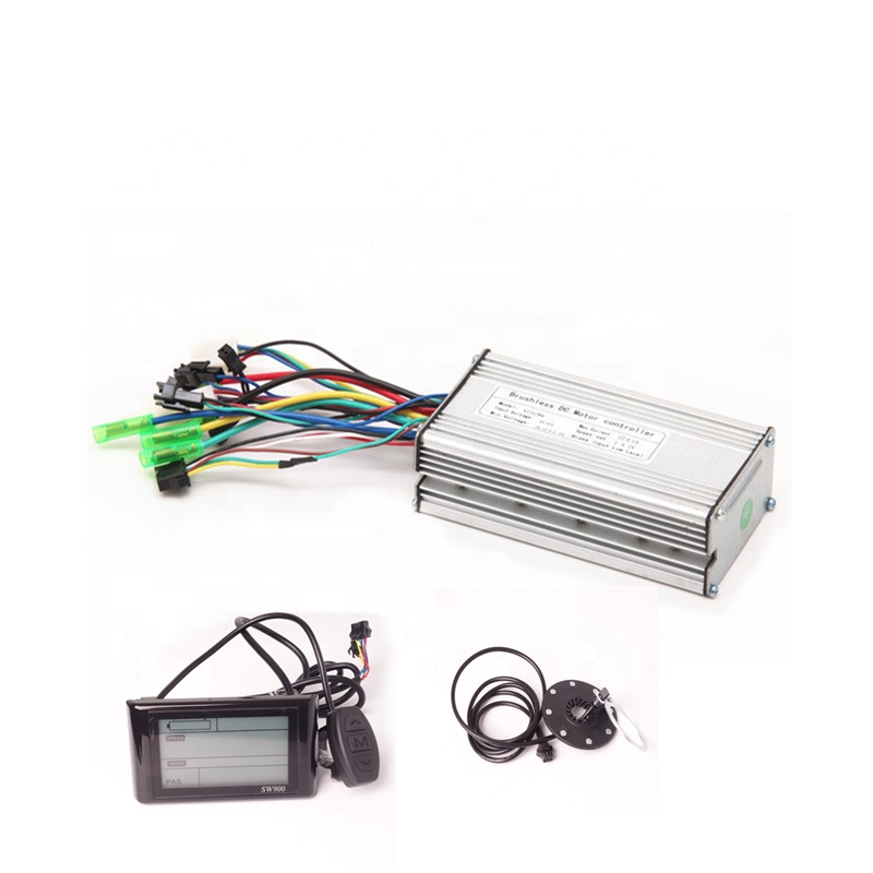 Программируемая система контроля двигателя для электровелосипеда, 36 В, 17 а, с дисплеем SW900