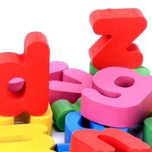 Montessori wooden letters Alphabet & Animals <span class=keywords><strong>zoo</strong></span> toys educationa 3d animal shaped wooden puzzle - Product Image 6