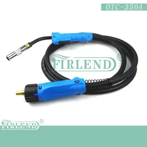 OTC 350A welding torch /gun mig welding torch cable 3/4/5/6 m