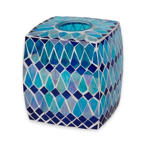 Set di 6 Accessori per il Bagno Grace Rainbow <span class=keywords><strong>Design</strong></span> Italiano, Blu Iridescente, Certificato BSCI, per Decorazione Casa a Dubai - Product Image 6