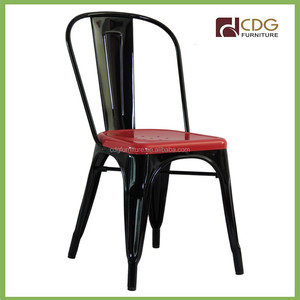 Estilo francés <span class=keywords><strong>barcelona</strong></span> silla de comedor, rojo silla asiento - Product Image 1