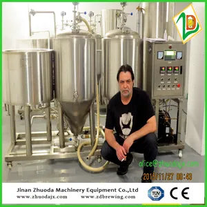 50l-1000l micro cervejaria planta, máquina de cerveja china