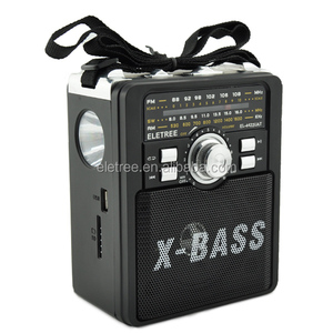 CHINE X-BASS <span class=keywords><strong>FM</strong></span>, SUIS SW 3 BANDE RADIO PORTABLE AVEC USB, Carte Jouer AVEC LED LAMPE DE POCHE/CASQUE/AUX-IN Jack EL-4422UAT - Product Image 3