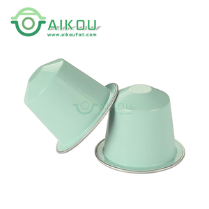 ฟอยล์อะลูมิเนียม 8011 เคลือบเงาสำหรับแคปซูลกาแฟ เป็นมิตรกับสิ่งแวดล้อม ใช้ได้กับเครื่องชงกาแฟเนสเพรสโซ พร้อมฝาปิดฟอยล์ - Product Image 5
