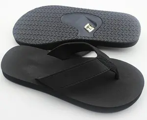 Summer wholesale eva embossed sole blank customise slippers black flip flop bottle opener, bottle opener sandal
