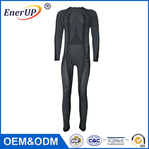 Doble capa <span class=keywords><strong>de</strong></span> lana <span class=keywords><strong>de</strong></span> manga larga ropa <span class=keywords><strong>interior</strong></span> térmica que absorbe la humedad <span class=keywords><strong>camisetas</strong></span> - Product Image 5