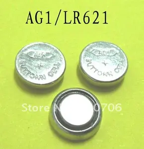 1.5v AG1 Alkaline Button Cell Battery LR621 SR621 LR60 LR64車のキーがおもちゃ