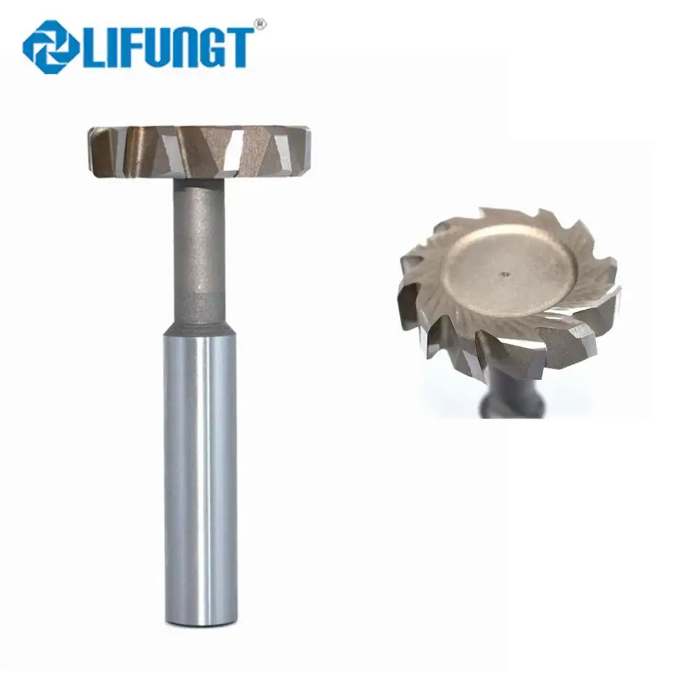 special hss/carbide t slot milling cutter for metal