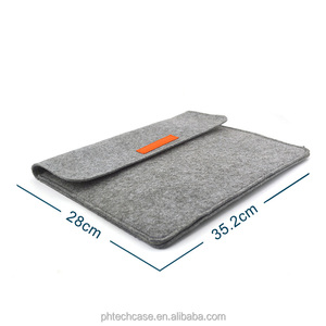 De alta Calidad de Fieltro <span class=keywords><strong>Bolsa</strong></span> de Transporte de <span class=keywords><strong>La</strong></span> Manga Ultrabook <span class=keywords><strong>Bolsa</strong></span> de Ordenador Portátil Para <span class=keywords><strong>Apple</strong></span> Macbook Pro - Product Image 5
