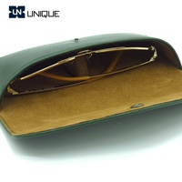 Boîte d'emballage de lunettes de soleil de luxe sur mesure étui de lunettes de soleil souple en cuir étui à lunettes
