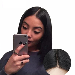 Venta caliente cutícula alineados Pixie corto virgen 360 peluca humano Real brasileño pelo Bob peluca delantera del cordón 360 - Product Image 1