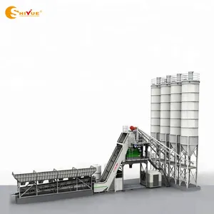 concrete mixing plant hzs50 batching mixing machine for sales in india