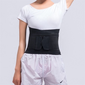 Cinta para costas lombar scoliose espinha apoio para as costas etiqueta privada cor preta para reduzir a dor nas costas - Product Image 2
