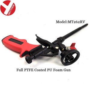 <span class=keywords><strong>Pistolet</strong></span> à Mousse <span class=keywords><strong>Polyuréthane</strong></span> Basse Pression Revêtu de PTFE, <span class=keywords><strong>Pistolet</strong></span> à Mastic en Acier avec Valve Marche/Arrêt - Product Image 3