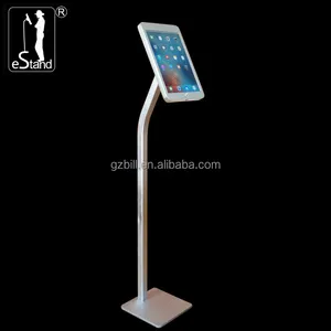 EStand BR22022P alüminyum döner tablet tutacağı güvenli ipad pro için zemin standı