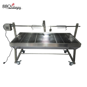 Gran carbón cerdo parrilla al aire libre escupir tostador de <span class=keywords><strong>asador</strong></span> barbacoa Parrilla de barbacoa - Product Image 1
