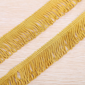 Nhà máy cung cấp màu bông băng lụa dài tua TRIM DIY Craft <span class=keywords><strong>Rayon</strong></span> tua rìa cho rèm - Product Image 2