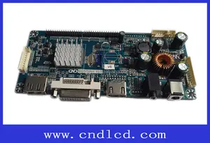 2K QHD 2560*1440解像度10ビット4チャンネルLVDSLCDコントローラーボード