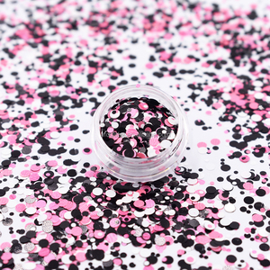 New Đầy Màu Sắc Polyester Glitter Dot Vòng Tròn Hỗn Hợp Chunky Long Lanh Cho Cơ Thể Mặt Đảng Trang Trí Nguồn Cung Cấp - Product Image 4