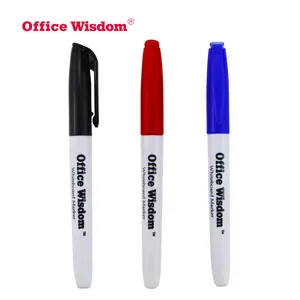 Không Độc Hại New Top Bán Hàng Giá Thấp Đen Đỏ Xanh Xanh Fine Point Khô Erasable Bảng Trắng Bút Đánh Dấu