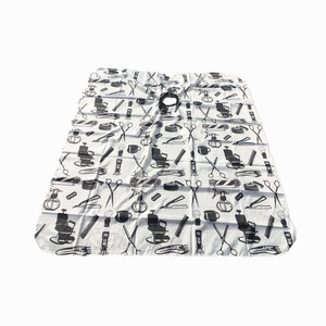 Mantella per grembiule spot di vendita in fabbrica per barbiere con logo prezzo di fabbrica taglio barbiere cape custom - Product Image 3