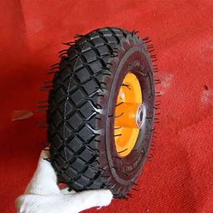 Kim Loại Rim Bánh Xe Cao Su 3.50-4 Chất Lượng Cao Golf Cart Bánh Xe Và Lốp Xe