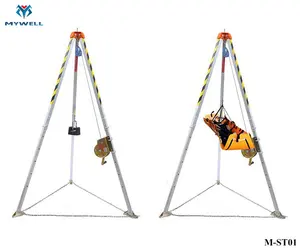 M-ST01 MYWELL رفع الألومنيوم سلامة ترايبود حامل إنقاذ ثلاثي الأرجل