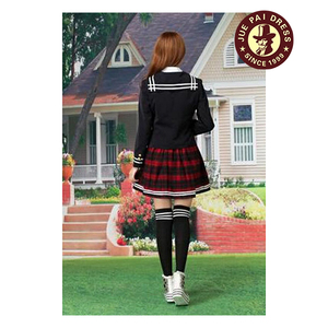 Koreaanse Stijl Schooluniformen, Middelbare Schooluniform, Schoolkleding Kinderen Voor Meisjes Oem Service Unisex 100% Katoen Middelbare <span class=keywords><strong>School</strong></span> - Product Image 4