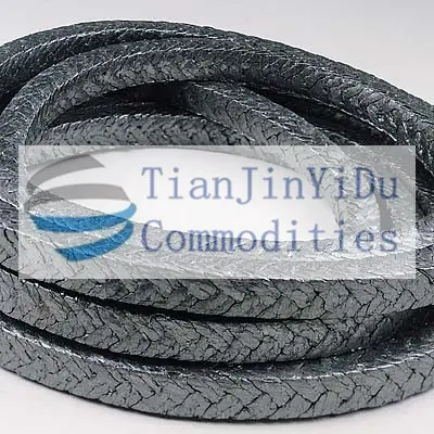 PTFE Diresapi Expanded Graphite Braided Packing