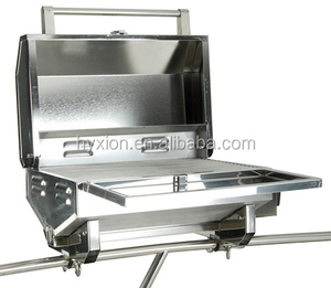 Thép không gỉ Rotisserie Kit gas nướng thịt nướng - Product Image 2