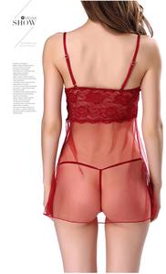 Ingrosso Camicie da Notte <span class=keywords><strong>Sexy</strong></span> per Ragazze Babydoll Trasparente Lingerie <span class=keywords><strong>Sexy</strong></span> per Donne - Product Image 4
