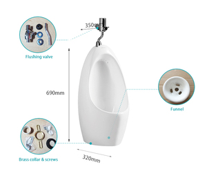 Chaozhou de la fábrica de cerámica de alta calidad novedad inodoro urinario para los hombres - Product Image 4