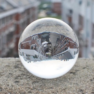 Esfera de cristal transparente para fotografía, bola de cristal transparente K9 para decoración del hogar, 80mm, venta al por mayor - Product Image 3
