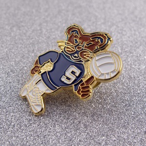 Faible MOQ Souple Personnalisé Émail Épinglettes de <span class=keywords><strong>Tigre</strong></span> Émail Broches Animaux Pin Badge - Product Image 4